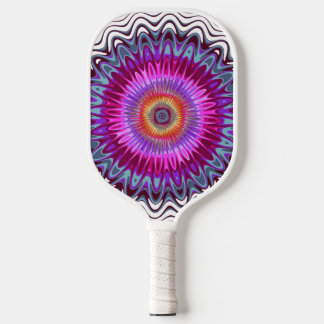 Abstrakt Mandala Pickleball Schläger