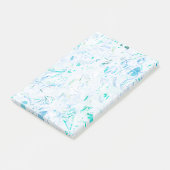 Abstrakt Mandala Post-it Klebezettel (angewinkelt)