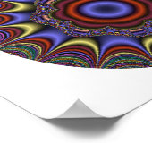 Abstrakt Mandala Poster (Ecke)