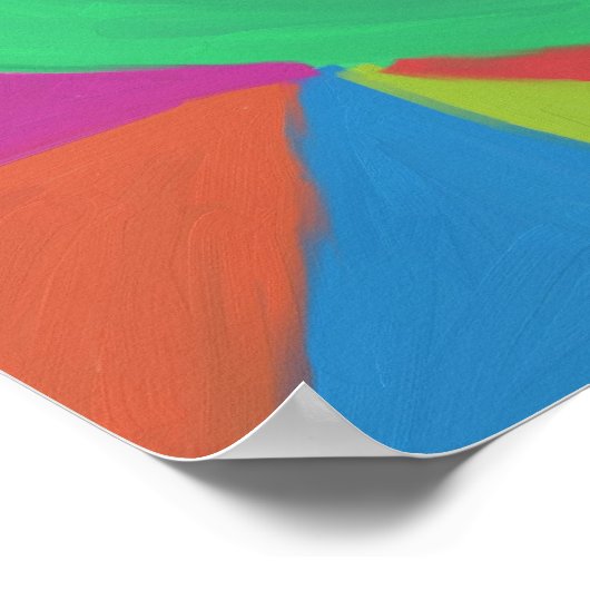 Abstrakt Mandala Poster (Ecke)