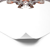 Abstrakt Mandala Poster Nr. 3 (Ecke)