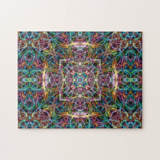 Abstrakt Mandala Puzzle (Horizontal)