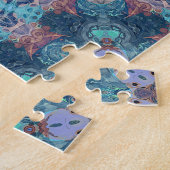 Abstrakt Mandala Puzzle (Seite)