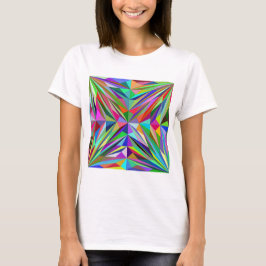 Abstrakt Mandala T-Shirt