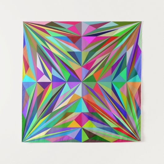 Abstrakt Mandala Wandteppich (Vorderseite (Horizontal))