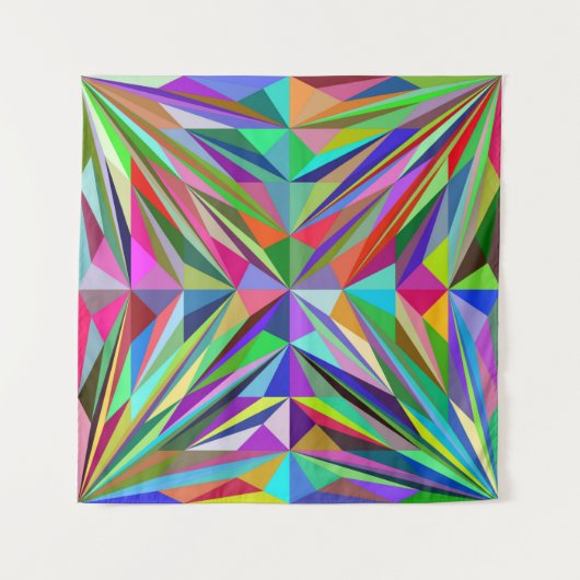 Abstrakt Mandala Wandteppich (Vorderseite)