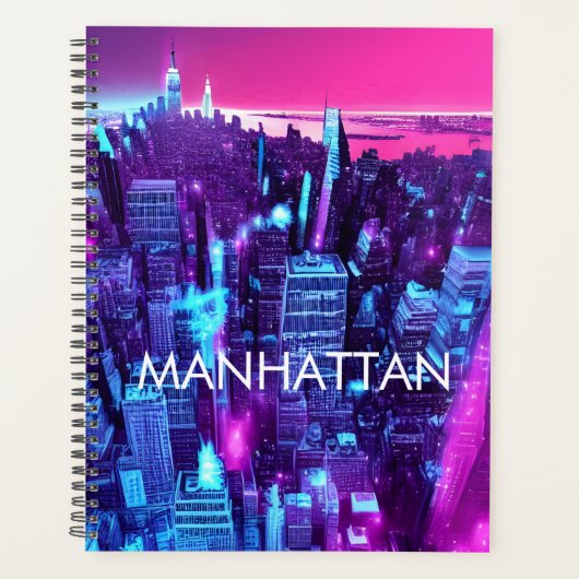 Abstrakt Manhattan Day Planner Planer (Vorderseite)