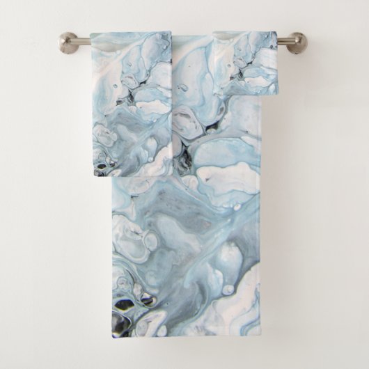 Abstrakt Marble Glam #9 #painting #wall #decor Badhandtuch Set (Insitu)