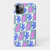 Abstrakt Matisse Inspiriert Leaf-Pflanze überprüft Case-Mate iPhone Hülle (Rückseite)