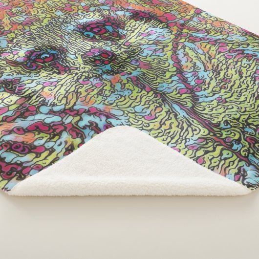 Abstrakt Meerkat Sherpadecke (3/4)