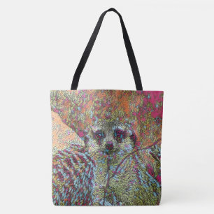 Abstrakt Meerkat Tasche