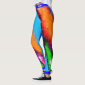 Abstrakt mehrfarbig leggings (Links)
