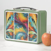 Abstrakt Metall Brotdose (Beispiel)