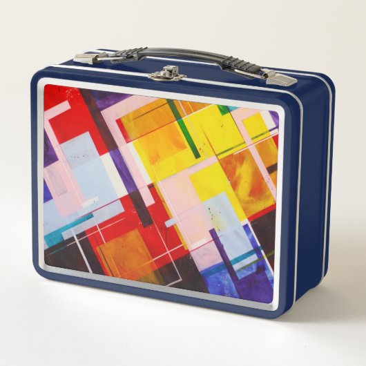 Abstrakt Metall Brotdose (Vorderseite)