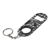 Abstrakt Mini Flaschenöffner (Vorderseite Schrägansicht)