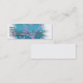 abstrakt mini visitenkarte (Vorne/Hinten)