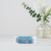 abstrakt mini visitenkarte (Stehend Vorderseite)