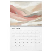 Abstrakt Minimalistisch Kalender (Mär 2026)