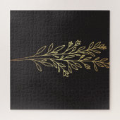 Abstrakt minimalistische Kunst Puzzle (Horizontal)