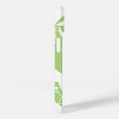 Abstrakt Minty Green Botanical Personalisiert Case-Mate iPhone Hülle (Rückseite / Rechts)