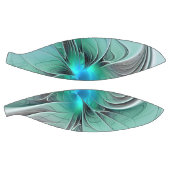 Abstrakt mit blauer, moderner Kunst des Fraktals Basketball (Panele)