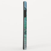 Abstrakt mit blauer, moderner Kunst des Fraktals Case-Mate iPhone Hülle (Hinten/Rechts)