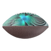 Abstrakt mit blauer, moderner Kunst des Fraktals Football (Gedreht 90)