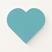 Abstrakt mit blauer, moderner Kunst des Fraktals Notizblock (Rückseite)