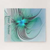 Abstrakt mit dem Namen der modernen Fraktal-Kunst Puzzle (Horizontal)