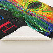 Abstrakt mit Name Sherpadecke (3/4)