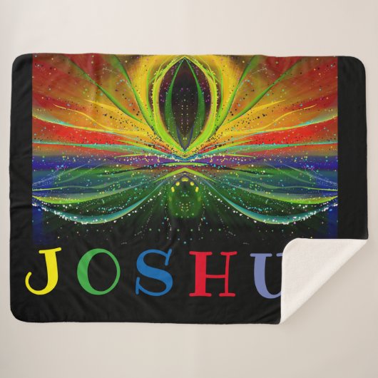 Abstrakt mit Name Sherpadecke (Vorderseite (Horizontal))