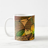 Abstrakt mit Texturen und Mustern Kaffeetasse (Links)