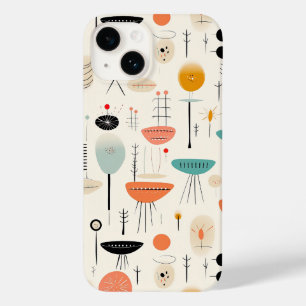 Abstrakt Mitte Jahrhundert  Case-Mate iPhone 14 Hülle