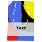 Abstrakt Mittlere Geschenktüte (Rückseite)