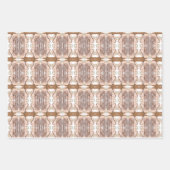 Abstrakt Modern Earthy Terracotta Boho Geschenkpapier Set (Vorderseite)