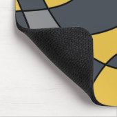 Abstrakt, modern, geometrisch, trendig mousepad (Ecke)