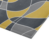 Abstrakt, modern, geometrisch, trendig schneidebrett (Ecke)