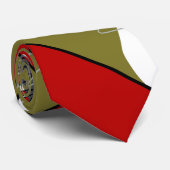 Abstrakt, modern, kreativ, applique krawatte (Gerollt)