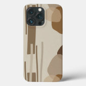 Abstrakt Modern Terracotta - Formen Case-Mate iPhone Hülle (Rückseite)