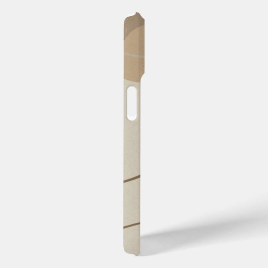 Abstrakt Modern Terracotta - Formen Case-Mate iPhone Hülle (Rückseite / Rechts)