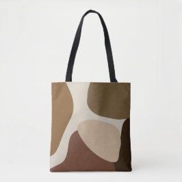 Abstrakt Modern Terracotta - Formen Tasche