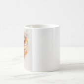 Abstrakt Moderne Blätter Gemälde Set, Leaf Kaffeetasse (Mittel)