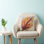Abstrakt Moderne Blätter Gemälde Set, Leaf Kissen (Stuhl )