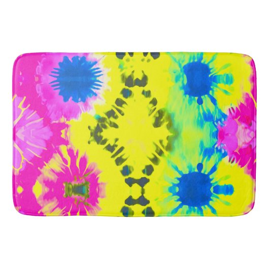 ABSTRAKT MODERNES DESIGN KRAWATTE DYE BADEMATTE (Vorderseite)