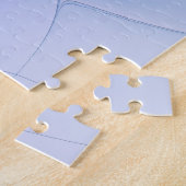 Abstrakt Modernes Fraktal Art Lavendel Puzzle (Seite)