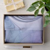 Abstrakt Modernes Fraktal Art Lavendel Seidenpapier (Geschenk)