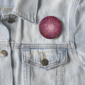 Abstrakt Modernes Fraktal Florenz Kunst, Dichtung Button (Beispiel)