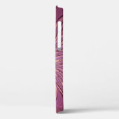 Abstrakt Modernes Fraktal Florenz Kunst, Dichtung  Case-Mate iPhone Hülle (Rückseite / Links)