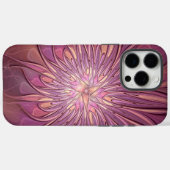 Abstrakt Modernes Fraktal Florenz Kunst, Dichtung  Case-Mate iPhone Hülle (Rückseite (Horizontal))