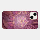 Abstrakt Modernes Fraktal Florenz Kunst, Dichtung Case-Mate iPhone Hülle (Rückseite (Horizontal))